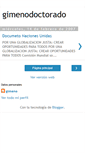 Mobile Screenshot of gimenosacristandoctorado.blogspot.com