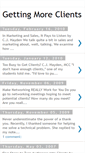 Mobile Screenshot of gettingmoreclients.blogspot.com