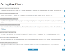 Tablet Screenshot of gettingmoreclients.blogspot.com