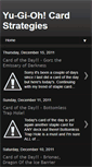 Mobile Screenshot of frosty-yugiohstrats.blogspot.com