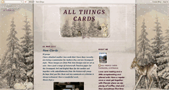 Desktop Screenshot of allthingscards.blogspot.com