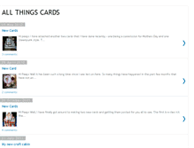 Tablet Screenshot of allthingscards.blogspot.com