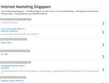 Tablet Screenshot of internet-marketing-singapore.blogspot.com