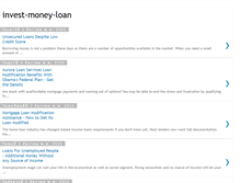 Tablet Screenshot of invest-money-loan.blogspot.com