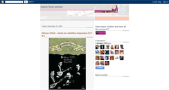 Desktop Screenshot of musicfromgreece.blogspot.com