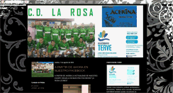 Desktop Screenshot of clubdeportivolarosa.blogspot.com