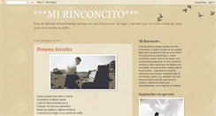 Desktop Screenshot of blogmirinconcito.blogspot.com