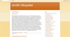 Desktop Screenshot of erotikhikayeleroku.blogspot.com