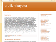 Tablet Screenshot of erotikhikayeleroku.blogspot.com