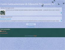 Tablet Screenshot of clepac.blogspot.com