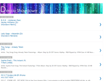 Tablet Screenshot of deejay-showdown.blogspot.com