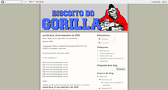 Desktop Screenshot of biscoitodogorilla.blogspot.com