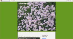 Desktop Screenshot of flores-para-ti.blogspot.com