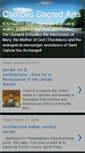 Mobile Screenshot of catholicsacredarts.blogspot.com