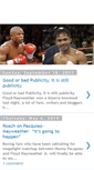 Mobile Screenshot of manny-pacquiao-vs-floyd-mayweather-jr.blogspot.com