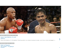 Tablet Screenshot of manny-pacquiao-vs-floyd-mayweather-jr.blogspot.com