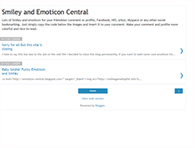 Tablet Screenshot of emoticon-central.blogspot.com