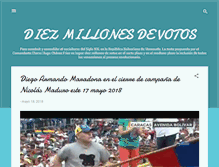 Tablet Screenshot of diezmillones.blogspot.com