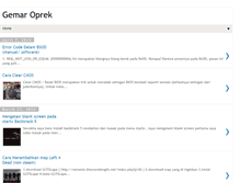Tablet Screenshot of gemar-oprek.blogspot.com