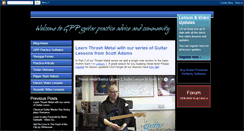 Desktop Screenshot of guitarpracticed.blogspot.com