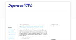 Desktop Screenshot of depor2014.blogspot.com