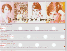 Tablet Screenshot of mousie-brigitte.blogspot.com