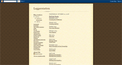 Desktop Screenshot of laggerstatten.blogspot.com