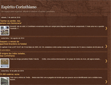 Tablet Screenshot of espiritocorinthiano.blogspot.com