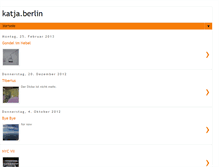 Tablet Screenshot of katjaberlin.blogspot.com
