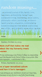 Mobile Screenshot of alisonsrandommusings.blogspot.com