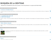 Tablet Screenshot of busquedadelaidentidad.blogspot.com