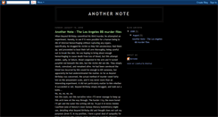 Desktop Screenshot of death-note-another-note.blogspot.com