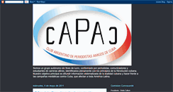Desktop Screenshot of capac-amigosdecuba.blogspot.com