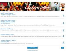 Tablet Screenshot of concerti-roma.blogspot.com