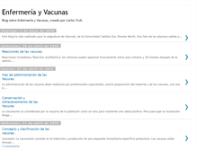 Tablet Screenshot of enfermeriayvacunasporcarlitosgio.blogspot.com