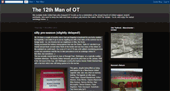 Desktop Screenshot of 12thmanofot.blogspot.com