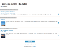 Tablet Screenshot of contemplacionsibadades.blogspot.com
