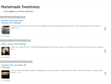 Tablet Screenshot of homemadesweetness.blogspot.com