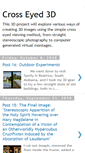 Mobile Screenshot of crosseyed3d.blogspot.com