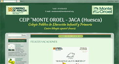 Desktop Screenshot of monteoroel.blogspot.com