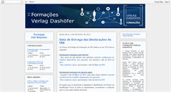 Desktop Screenshot of formacoesverlagdashofer.blogspot.com