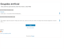 Tablet Screenshot of estupidez-artificial.blogspot.com