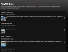 Tablet Screenshot of graffittifont.blogspot.com