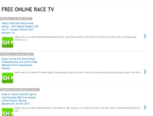 Tablet Screenshot of free-liveraces-tv.blogspot.com