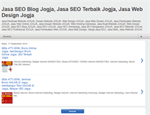 Tablet Screenshot of jasawebdesaindijogja.blogspot.com