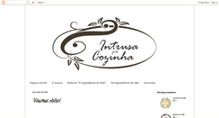 Desktop Screenshot of intrusanacozinha.blogspot.com