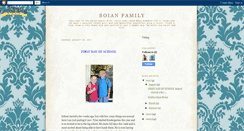 Desktop Screenshot of boianfamily.blogspot.com