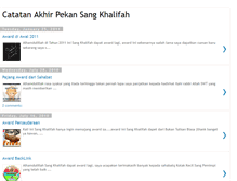 Tablet Screenshot of catatan-sangkhalifah.blogspot.com