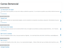 Tablet Screenshot of correodemencial.blogspot.com