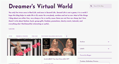 Desktop Screenshot of dreamersvirtualworld.blogspot.com